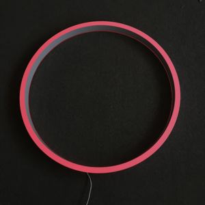 Acrilico Logo 3D Design segno LED per applicazioni esterne per interni auto azienda pubblicità decorazione luce rossa effetto trasformatore di potenza - Product Image 6