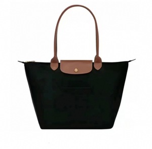 Bolso de Mano Tipo Dumpling de Cuero Genuino y Nailon, Marca de Diseño LY, Edición Dragón Francés 70 Aniversario, Impermeable, con Cierre - Product Image 2