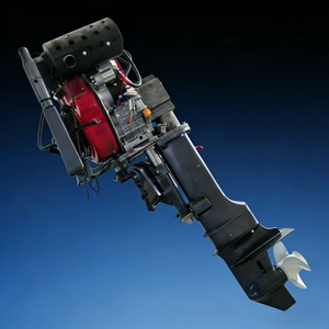<span class=keywords><strong>Moteur</strong></span> hors-bord diesel 4 temps refroidi par air 18 CV, couple élevé, économe en carburant, pour bateaux de pêche et de travail - Product Image 2