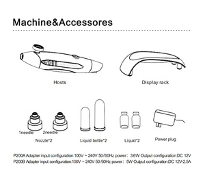 Newface chuyên nghiệp Hydro truyền oxy máy bay phản lực Peel máy xách tay cho da sâu trẻ hóa nhựa Hydrating - Product Image 6