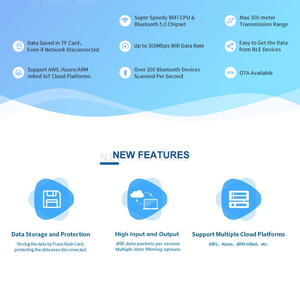 Minew Ble & <span class=keywords><strong>Wifi</strong></span> G1 Gateway Bluetooth Beacon Gateway - Product Image 4