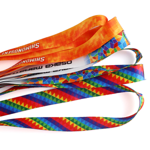 Quảng Cáo tùy chỉnh in truyền nhiệt không có tập tin đính kèm chỉ may Polyester dây buộc - Product Image 5