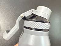 Nouvelle bouteille d'eau en acier inoxydable de haute qualité pour les sports de plein air, avec couvercle pour boire directement
