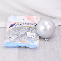 Décorations de fête, ballons de 5 pouces, Joyeux anniversaire, Saint-Valentin, Noël, Halloween, Fournitures de remise de diplôme, Decotex, bleu, pêche, or, ballon, ballon, boule