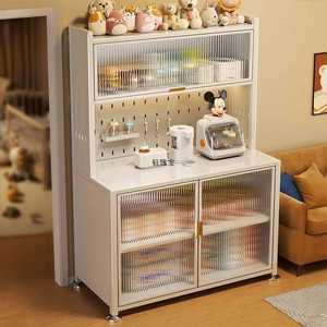 Credenza da Cucina a Piantana, Mobile Contenitore Multistrato in Legno, Arredamento Moderno per Sala da Pranzo - Product Image 6