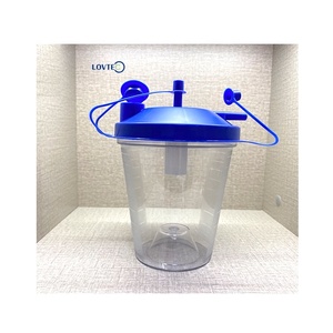 Bouteille en plastique de vente directe d'usine Bouteille d'humidificateur en plastique à usage hospitalier de haute qualité - Product Image 6