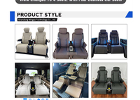 SUV Prado Car Siège de chauffage et de ventilation électrique de luxe arrière modifié Siège de luxe personnalisé Cadillac Jeep Wrangler Siège électrique
