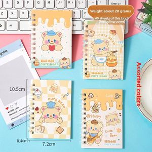 8 Lindos Cuadernos Espiral con Texto Desplegable, Mini Libretas A7 para Estudiantes de Primaria, Libretas de Bolsillo con Solapa, Cuadernos de Palabras para Estudiantes - Product Image 3
