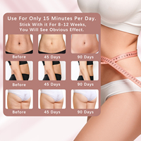 Nouvel appareil sans fil brûle-graisse, masseur anti-cellulite, raffermissant cutané, éliminateur de cellulite corporelle, machine de suppression des graisses pour le ventre