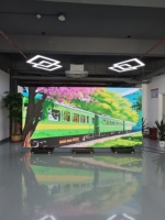 Pantalla LED para Video Wall P2 SMD de Alta Luminosidad HDR10+ 4K, Soporte de Pie Tipo A con LED, Directo de Fábrica en Shenzhen