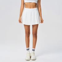 Mini-culottes décontractées d'été pour femmes américaines en nylon, séchage rapide, antibactériennes, infroissables, pour le yoga, la course et le fitness