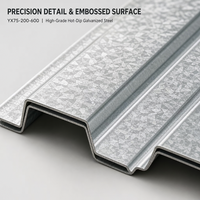 Plancher ouvert modulaire en acier YXB75-200-600 pour assemblage rapide dans les installations d'usine