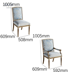 Muebles EKAR |   Silla de Comedor Neoclásica <span class=keywords><strong>Celeste</strong></span> Heritage - Asientos Clásicos Americanos de Lujo - Product Image 6