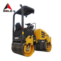 SDLG RD730 machines de construction de routes machine de compactage d'asphalte 3 tonnes prix bon marché petit rouleau compresseur à vendre