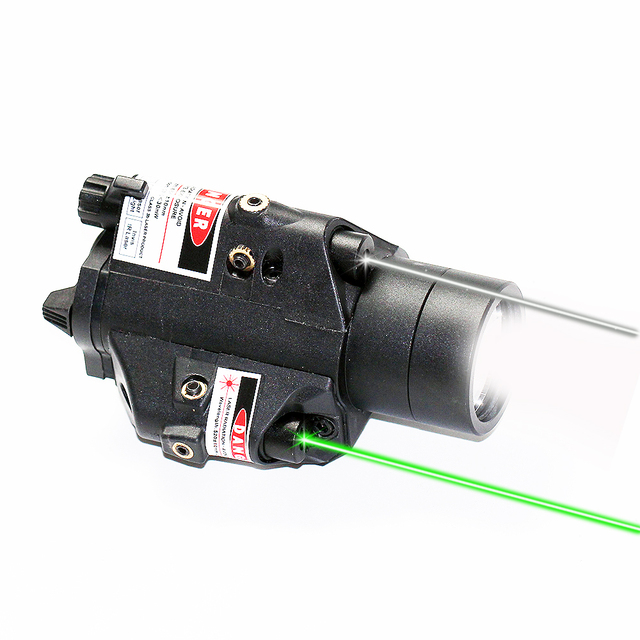 LASERSPEED LS-2LF1 IR & GREEN DUAL BEAM AIMING LASER and FLASHLIGHT