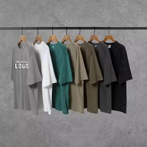 T-shirt pour homme surdimensionné vintage à lavage acide avec graphisme personnalisé, mode streetwear, manches courtes, sport, t-shirts amples pour homme - Product Image 6