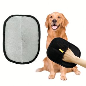 Cepillo ecológico de doble cara con cerdas electrostáticas para eliminar el pelo de gatos, con tela de malla. - Product Image 1