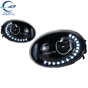 Conjunto de Faros Delanteros para VW Beetle 2013-2018, Diseño Mejorado, Faros LED de Lágrima con Lente de Proyector, Accesorios Populares - Product Image 1