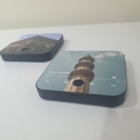 T8 Quran pengajian pemutar Magnet kulkas, perangkat Digital ringan dengan Speaker bening pengajian untuk perjalanan & Rumah