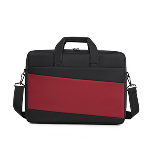 Sac pour ordinateur portable en polyester imperméable, sac de voyage d'affaires, sac bandoulière, sac à main, sac décontracté, nouveau sac pour ordinateur portable fin en nylon avec logo personnalisé - Product Image 2