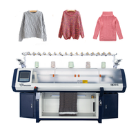 Automatische 52-Zoll Computergesteuerte Hochgeschwindigkeits-Flachstrickmaschine für Kinderpullover