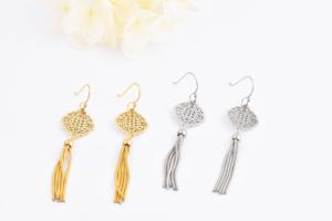 Vente en gros de boucles d'oreilles créoles tendances soleil sur le nuage en acier inoxydable - Product Image 4