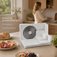 Trancheuse alimentaire pliable 100W, lame électrique en acier inoxydable pour viande, fromage, pain, cuisine domestique, usine OEM ODM