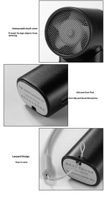 2025 nóng bán Tiny Turbo Fan 17400 vòng/phút động cơ mạnh mẽ 5 bánh răng gió 3000mAh có thể sạc lại cọ cỡ Max 9.0 mét/giây xe ngoài trời khách sạn RV - Product Image 4
