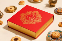 Boîtes de pâtisserie en gros avec 4, 6 ou 8 compartiments, emballage pour cupcakes, gâteaux de lune, pâtisseries, biscuits, boîtes cadeaux avec impression en relief
