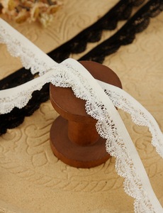 1.8cm rộng đàn hồi ren TRIM Băng vỏ sò hoa viền vải cho phụ nữ đồ lót dây thắt lưng phụ kiện - Product Image 6