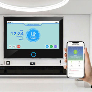 Sistema de <span class=keywords><strong>Alarma</strong></span> Inalámbrico para el Hogar con Pantalla Táctil IPS de 7 Pulgadas, Material ABS, WiFi 4G FSK Tuya Smart para G74FSK - Product Image 3