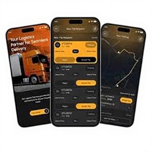Aplicación de Gestión de Conductores de Reparto: Gestione conductores, asigne repartos, rastrele rutas en tiempo real, monitoree el rendimiento. - Product Image 1
