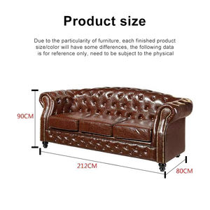 العتيقة الملكي تشيسترفيلد طقم أريكة منتصف القرن الحديث صوفا الفرنسية الأمريكية البلاد العربية godrej طقم أريكة المجلس تصاميم - Product Image 6