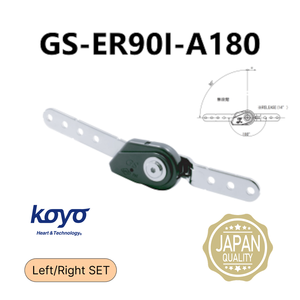Engranaje Silencioso de Paso Continuo con Función de Recuperación Automática de Sobrecarga - GS-ER90I-A180 (Juego L/R) - Product Image 1