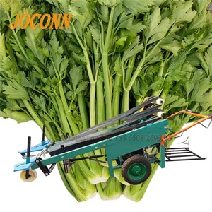 Çiftlik arazi için yüksek verimlilik dereotu oregano bamya hasat makinesi yapraklı sebze hasat makinesi