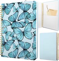 2025 ensemble de cahiers à spirale A5 à couverture rigide personnalisée planificateur gratitude journal de prière journaux reliés thermiques