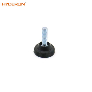 Ruedas ajustables Hyderon para muebles, con vástago roscado, de plástico, con absorción de impactos, de alta resistencia, moldeadas por inyección. - Product Image 1