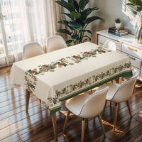 Nappe rectangulaire RNPT pour fête, housse de table en PVC pour anniversaire, banquet, événement