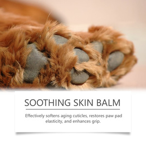 Crema para el cuidado de mascotas natural de etiqueta privada OEM para perros y gatos bálsamo para patas de piel sensible con pata agrietada suavizante - Product Image 6