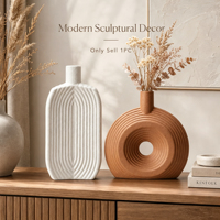 Vases en céramique et porcelaine de style nordique, abstrait, esthétique, décoration de chambre, accessoires de décoration de bureau, vase de table