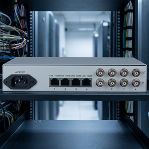 ตัวเชื่อมต่อ RF 4E1 ไปยังโมดูลแปลงโปรโตคอลอีเธอร์เน็ต-แบบติดตั้งบน PCB สำหรับเครือข่ายโทรคมนาคม - Product Image 3