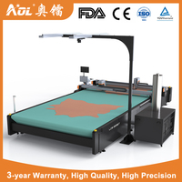 Máquina de Corte Digital CNC AOL para Materiales de Calzado, Equipo de Corte y Trazado para Cuero Genuino y Cuero PU