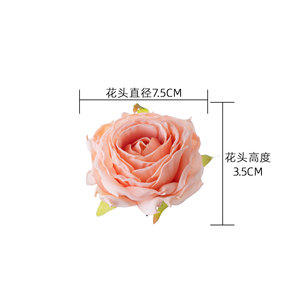 ดอกกุหลาบประดิษฐ์ CallaFloral ทำจากโพลีเอสเตอร์ สำหรับตกแต่งงานแต่งงานในร่ม สไตล์ INS สำหรับการค้าอีคอมเมิร์ซข้ามพรมแดน - Product Image 4