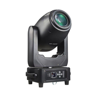 Lumière de scène à tête mobile LED BSW 200W, motif de faisceau 3 en 1, zoom, spot, lavage, RGBW, mode de contrôle DMX512 pour bar