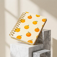 Planificateur inspirant personnalisé quotidien, hebdomadaire, mensuel, reliure spirale, carnet de poche