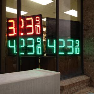 Letrero de Precio de Gasolina al por Mayor de Fábrica, Pantalla de Precio de Combustible para Gasolinera, Letreros Publicitarios de Alta Calidad y Brillo para el Año Nuevo - Product Image 3