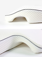 Oreiller orthopédique personnalisé en forme de papillon, en velours, pour dormeurs latéraux, anti-ronflement, en mousse à mémoire de forme, gonflable, avec fonctions de massage