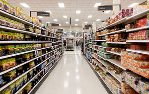 Heavy Duty Custom Ijzer Metalen Displaystandaard Voor Supermarkt En Warenhuis Supermarkt Retail Sale Rek Planken - Product Image 5