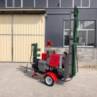 Processeur hydraulique de bois de chauffage FP-480FE avec coupe-foins à 4 voies pour usage agricole