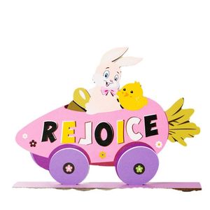 Nouvelle décoration de Pâques, lapin violet, lettre, ornement de bureau - Product Image 5